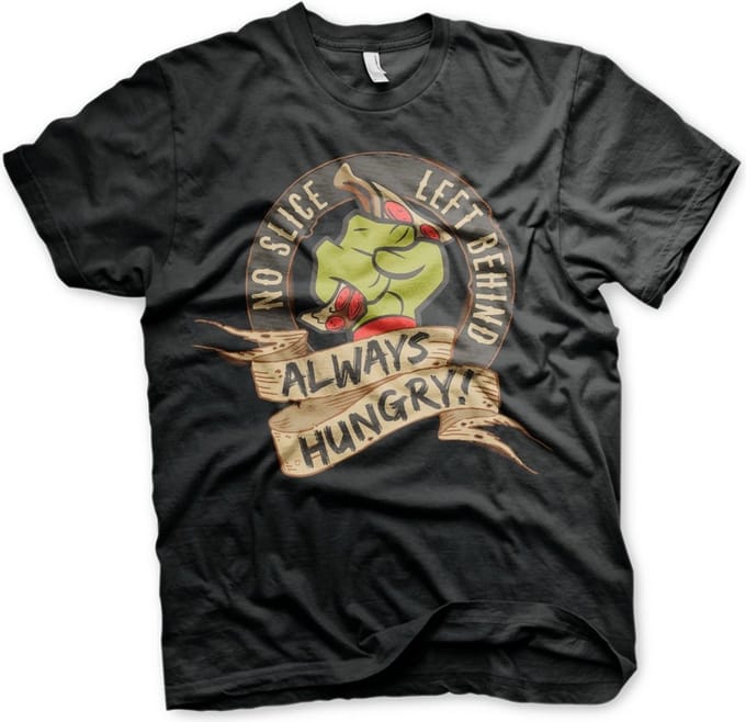 Teenage Mutant Ninja Turtles Unisex Tshirt -S- No Slice Left Behind Zwart