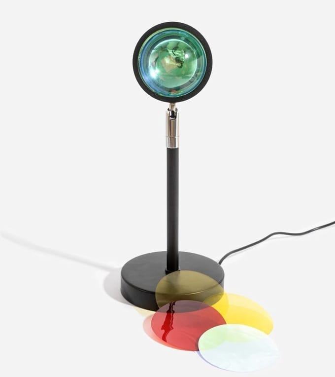 L’expressionist - Sunset lamp "Here comes the sun" - Projectielamp Zonsondergang