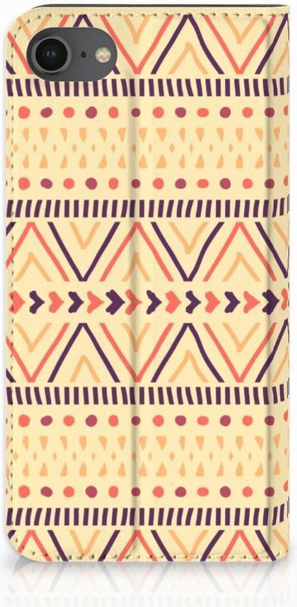 iPhone 7 | 8 | SE (2020) | SE (2022) Hoesje met Magneet Aztec Yellow