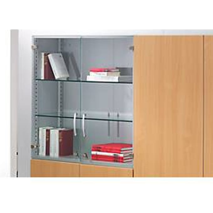 Schäfer Shop Genius Glazen legbord TETRIS SOLID, B 800 mm, Veiligheidsglas