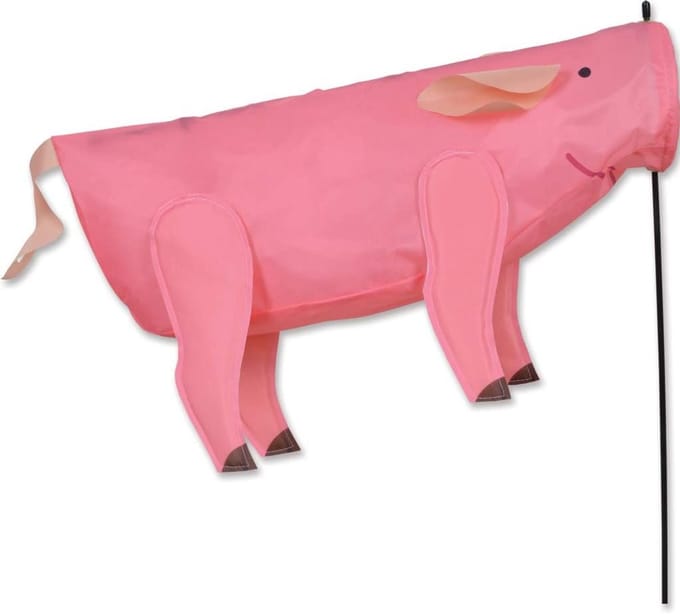 Decoratieve Windvaan Tuin Varken - Weerwijzer voor Buiten