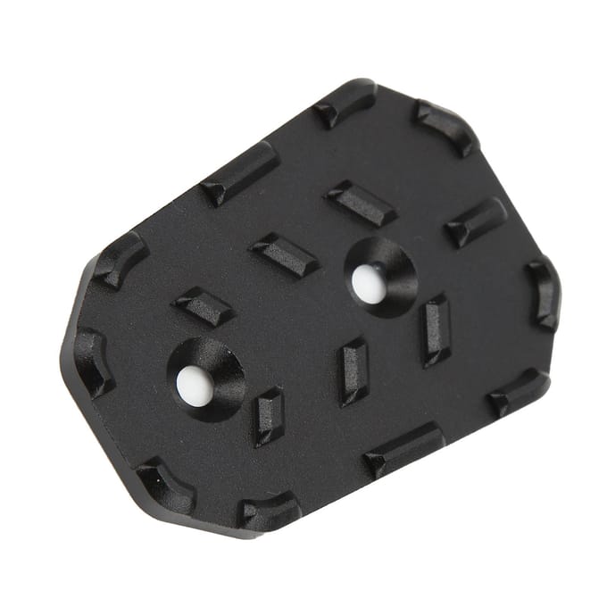 Remhendel Pedaal Verlengstuk Vergroting Pad CNC Aluminiumlegering Motoraccessoires black
