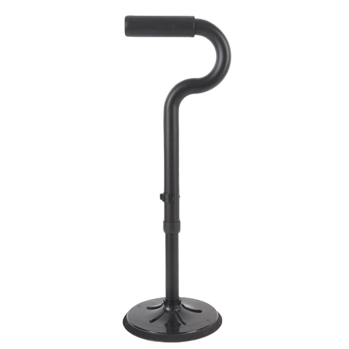 Mobiliteitshulpmiddel Stahulpmiddel Apparaat Helpt Opstaan Vanaf Vloer Stahulpmiddel Ondersteuning met Antislip Basis black