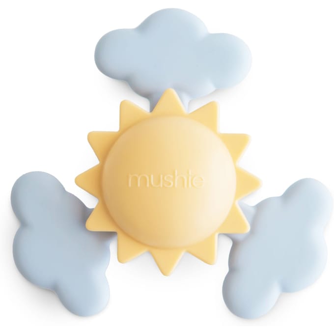 Mushie Babyspeeltje Spinner met Zuignap Sunshine