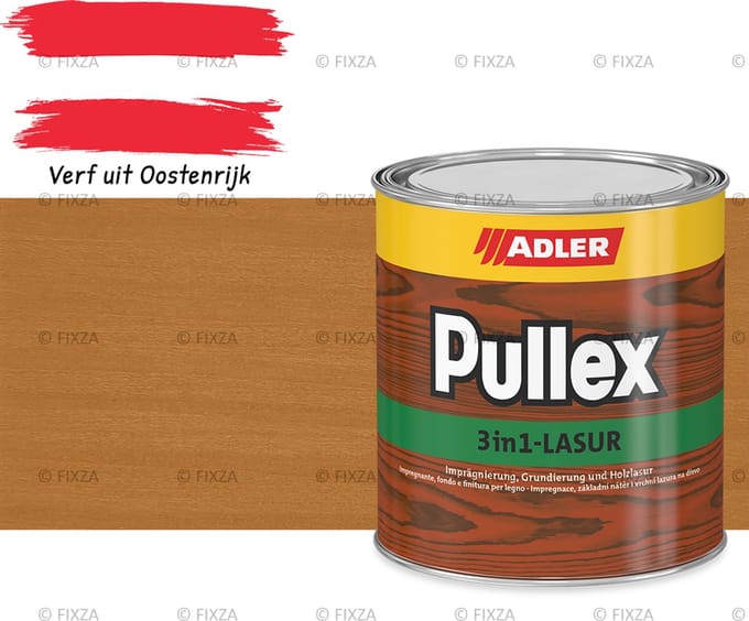 ADLER Pullex 3in1-Lazuur Cornflakes, bruine beits 2,5 liter