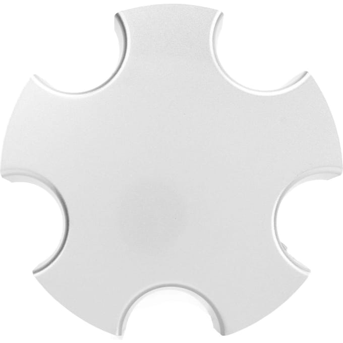 Naafdeksel 5FA51PAKAC Velg Hubcover Vervanging voor Jeep Grand Cherokee 2001 tot 2004 white