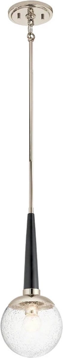 Kichler LED Hanglamp Marilyn | 1X E27 Max 60W | Dimbaar | Polished Nickel