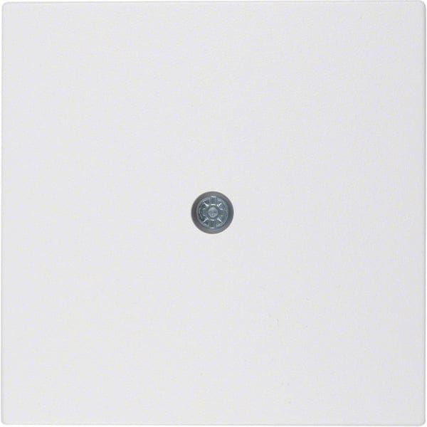 Berker S1 B3 B7 Kabeluitgang Centerplaat Polar Wit Matt - 10191909 [2 Stuks]