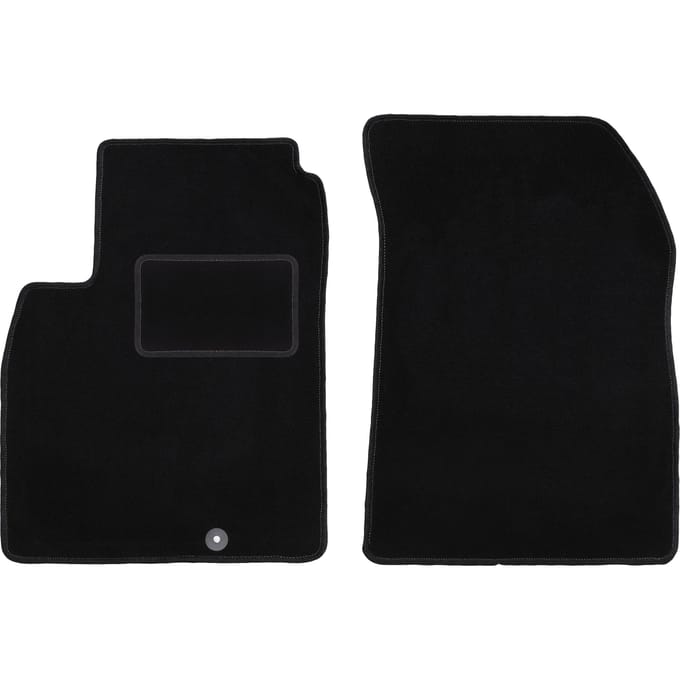 Voormatten zwart voor: Nissan Micra K13 hatchback (2010-2016)