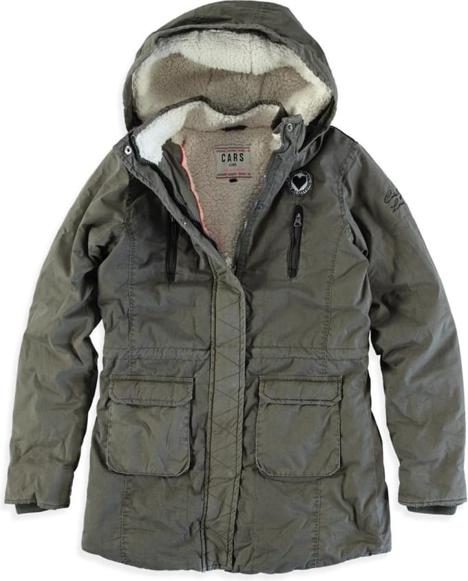 Cars jeans Meisjes Jas - Army - Maat 116