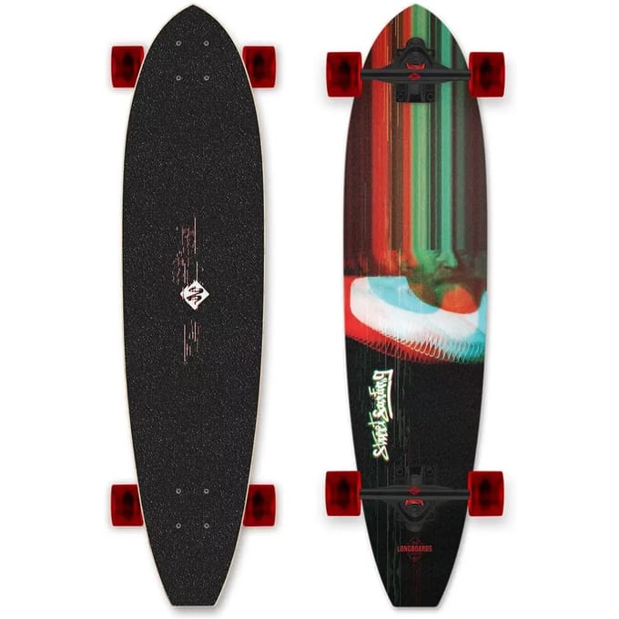 Longboard Street Surfing Kicktail Drag Vision