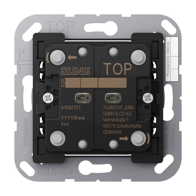 JUNG KNX F10 Universeel 2-Kanaals Drukknopmodule - A10921ST