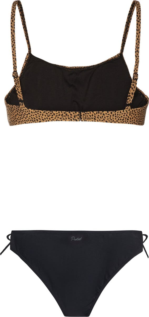 Protest Prtdolphin – Bralette bikini set Dames – Cheeky – Panterprint