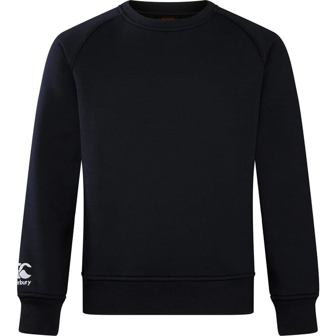 Canterbury Heren Club Crew Neck Sweatshirt (Zwart)