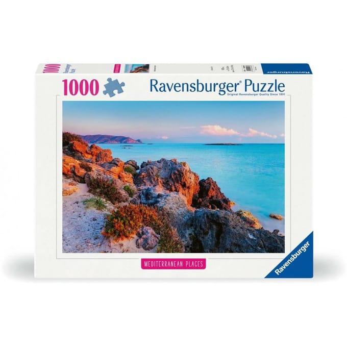 Ravensburger Puzzle - Mediterrean Places Greece - 1000 Teile
