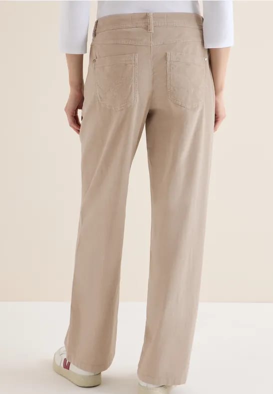 Wide Legs corduroy broek
