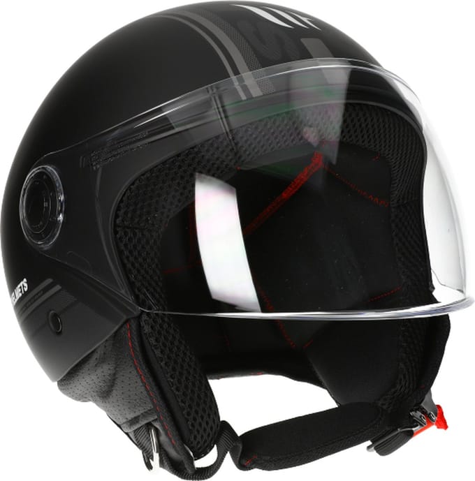 Helm Street Entire mat zwart M