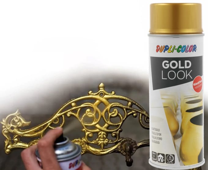 MoTip / Dupli Color Deco Effect in Spuitbus 400ml - Bladgoud