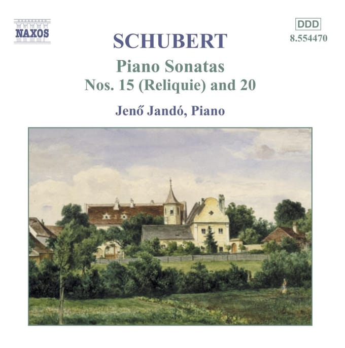 Jeno Jandó - Schubert: Piano Sontatas Nr. 15 + 20 (CD)