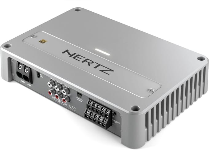 Hertz VENEZIA V5C 24V - Marine 24 Volt Hi-Res compact D-Class 5-kanaals versterker 1010 Watt