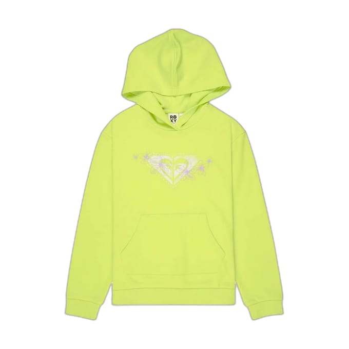 Roxy Surf Feeling Terry Hoodie Groen,Geel 10 Years Meisje
