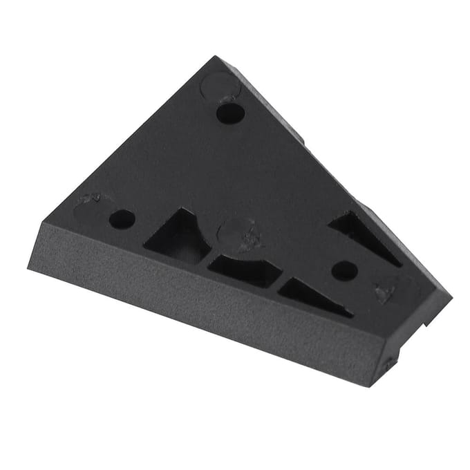 Plastic V-Mount Mount Adapter V-Lock Connector Mannelijke Socket voor Videocamera Batterijplaat black