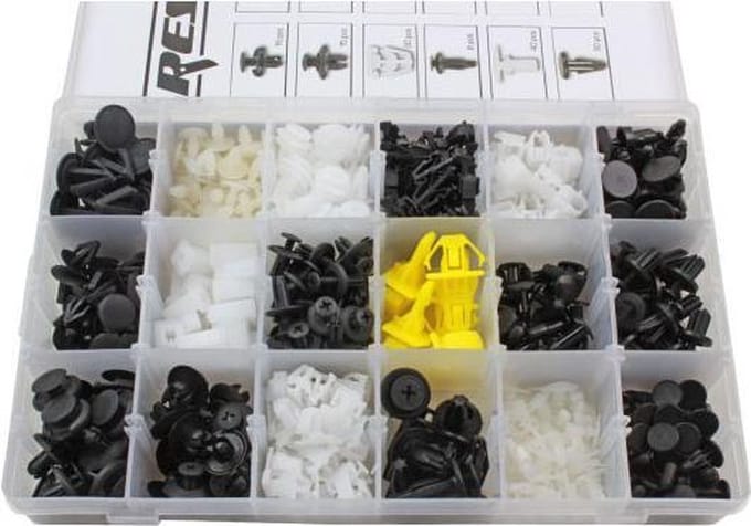 Assortiment bekleding clips voor Honda 418-delig