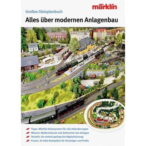 Märklin Modelleisenbahn Gleisplanbuch Duitstalig