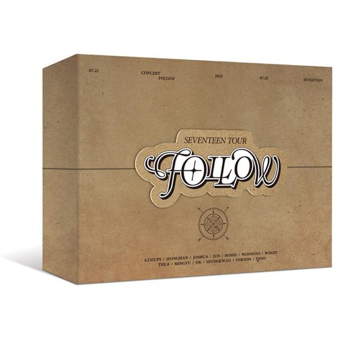 Seventeen Tour Follow To Seoul Digitale Code brown