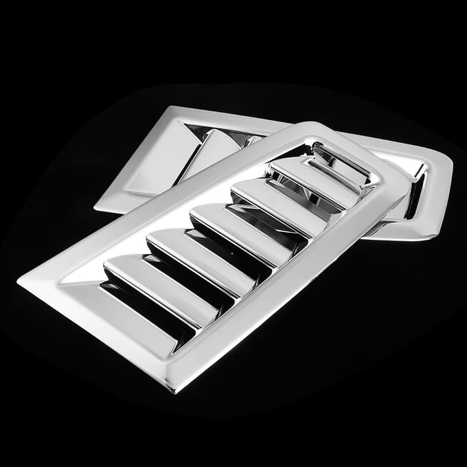 Auto Auto ABS Motorkap Luchtuitlaat Gemodificeerd Accessoire Past voor Ford Focus RS MK2 Galvaniseren white