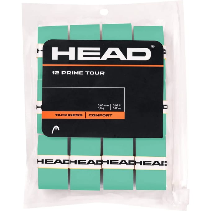 Head - Prime Tour Overgrip - Tape - 12 Stuks - Groen