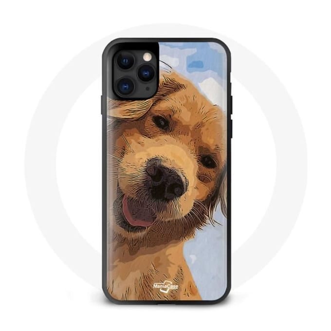 Golden retriever Iphone 13 Hoesje