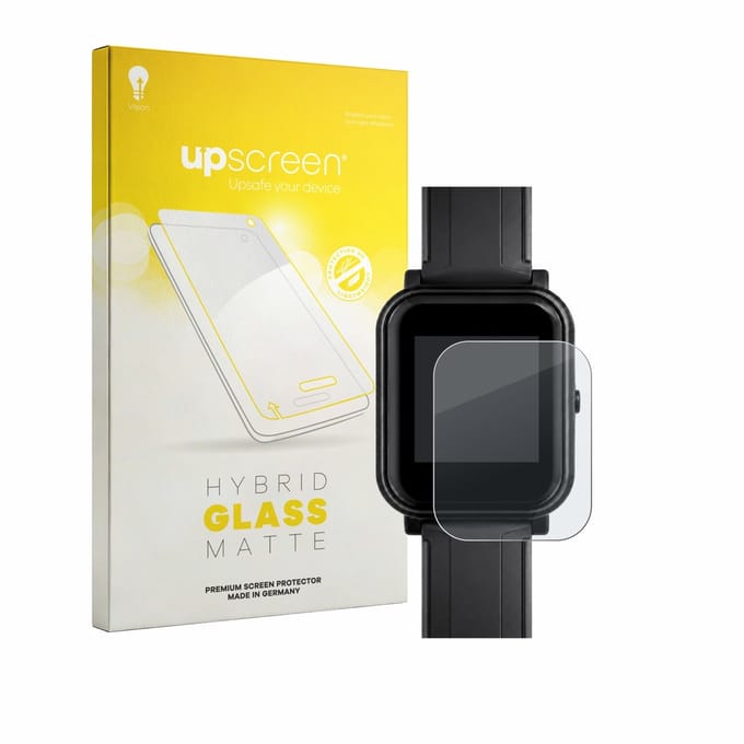 upscreen - Screenprotector voor Bangle.js 2 - Folie Beschermfolie Beschermglas matte