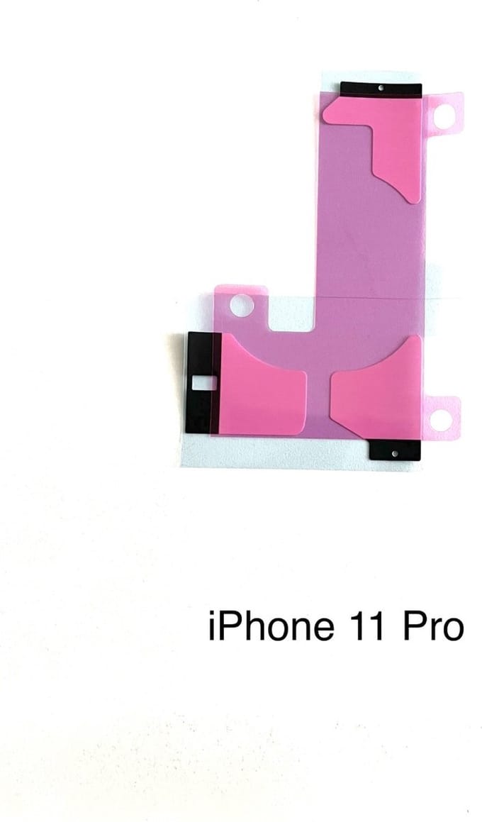 iPhone 11 pro batterij sticker / Adhesive - Originele Pasvorm.