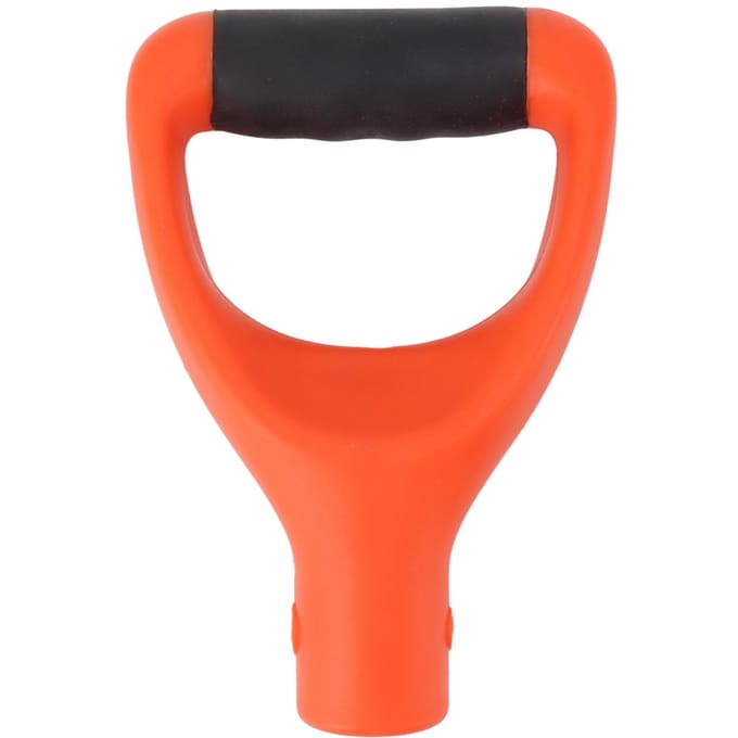 3,2 cm Schephandvat Ergonomisch Ontwerp Multifunctionele Robuuste Schep D-greep Handvat voor Graven Harken oranje