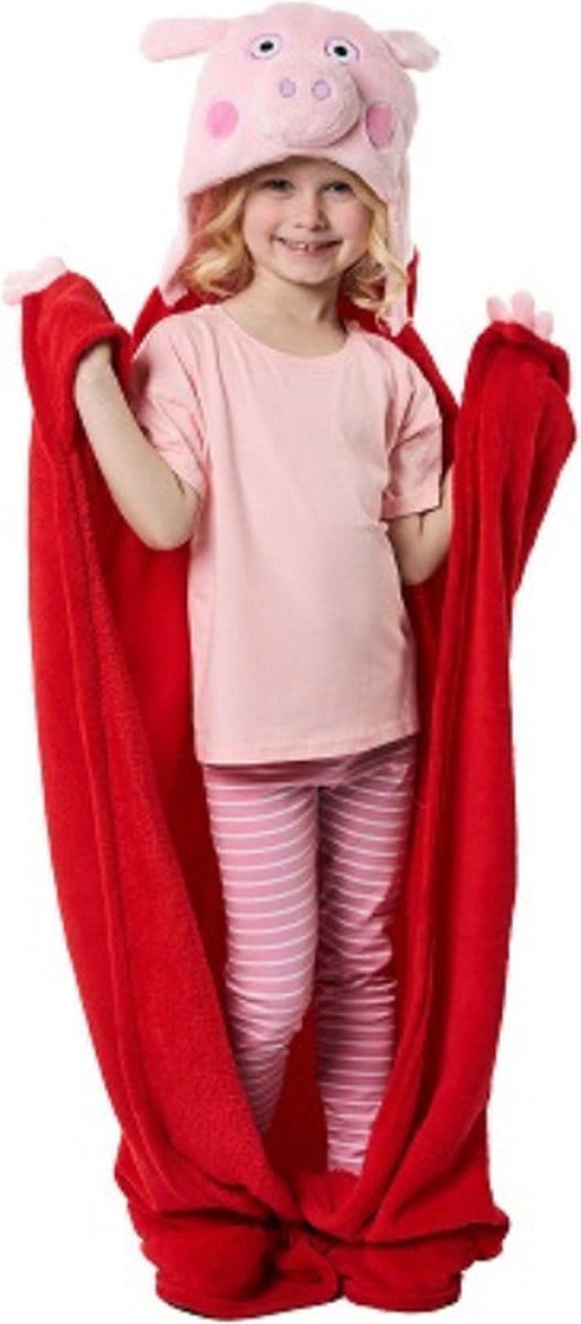 fleecedeken peppa pig 3d
