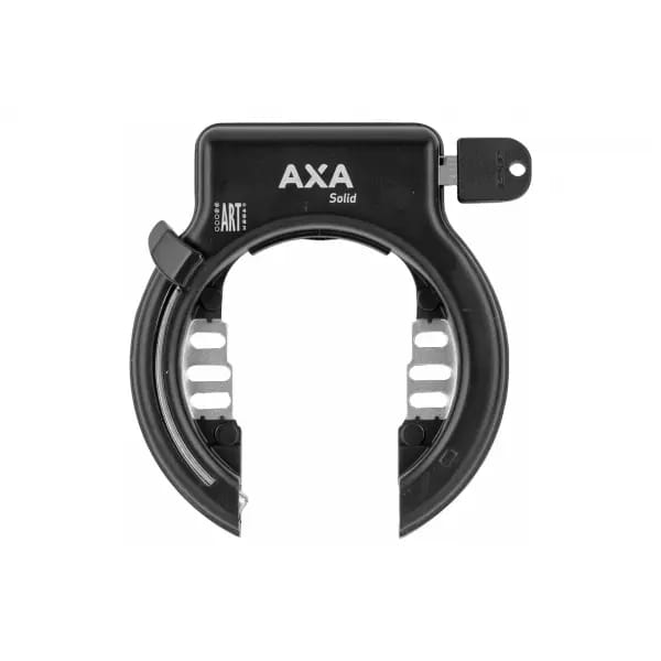 AXA Solid Frameslot – ART 2 Fietsslot – Gehard staal – Multi‑bevestiging – Beveiligingsniveau 10 – Zwart