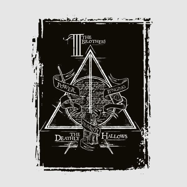 Harry Potter Three Brothers dames t-shirt - Grijs - 3XL