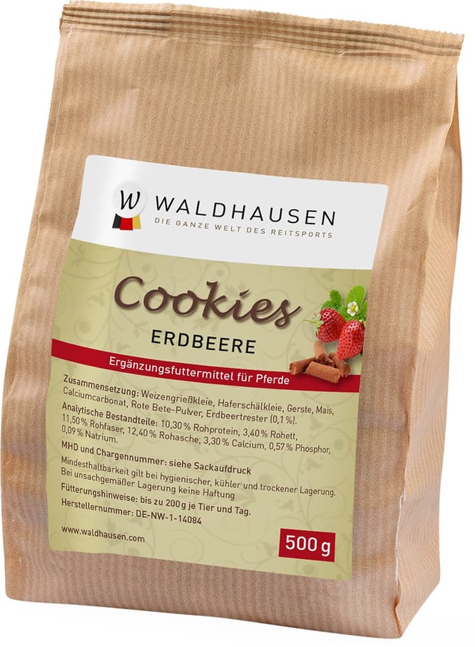 cookies koekjes paardensnoepjes aardbei 500 gr