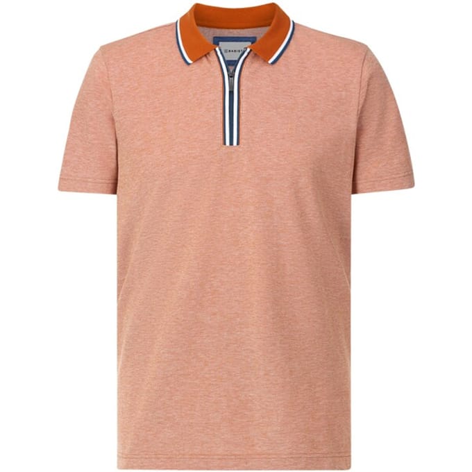 Babista herren Poloshirt - 52/54 - oranje - Plus Size