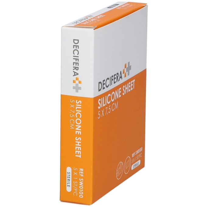 Decifera Silicone Sheet 5x 7,5cm 5