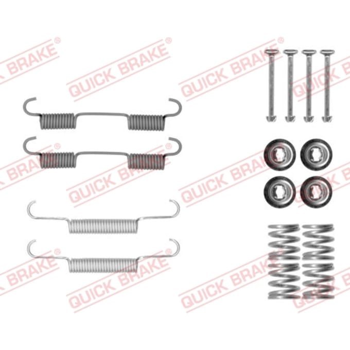Toebehorenset, parkeerremschoen QUICK BRAKE 105-0896