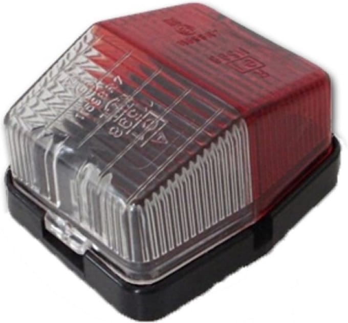 Jokon Markering SPL115 Rechthoekig Opbouw Rood/Wit