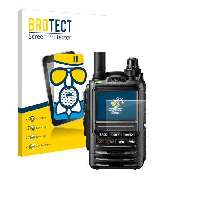 BROTECT - Screenprotector voor Yaesu FT-3D / FT-5DE - Folie Beschermfolie Beschermglas matte