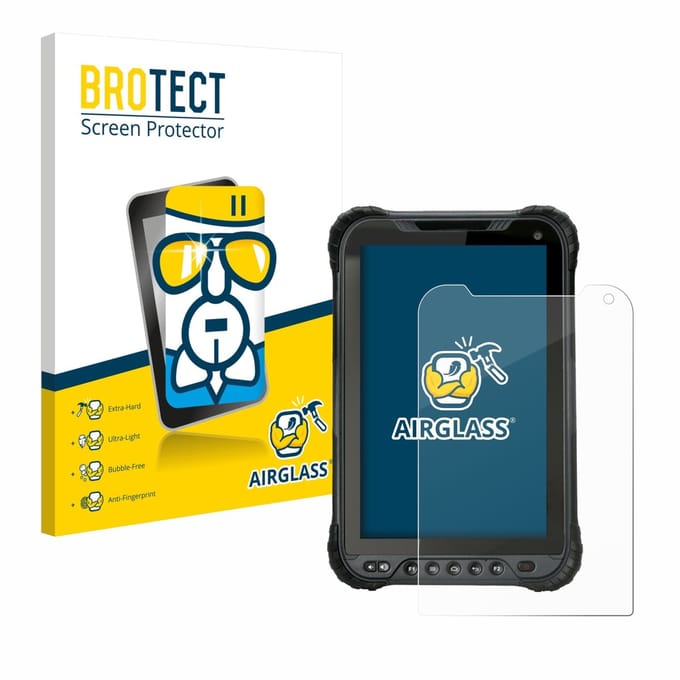 Screenprotector voor Unitech TB85 Plus Beschermglas transparant