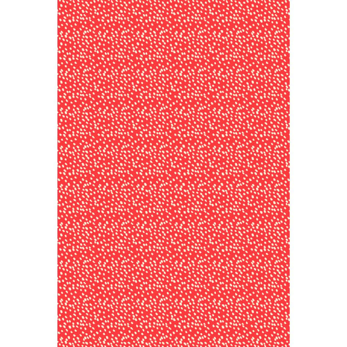 Décopatch papier "Flying Dots Rood"