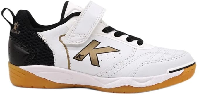 Kelme Goleiro Elastic Zaalschoenen Wit EU 25 Kinderen