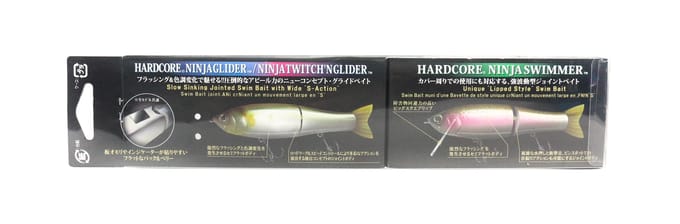 Yo Zuri Duel Ninja Twitch'n Glider 180SS Langzaam zinkend kunstaas R1202-RT (3380) black