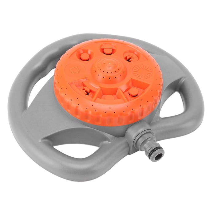 Tuinsproeier 8 Patroon Grote Oppervlakte Dekking Multifunctionele Watersproeier voor Gazon Tuin orange