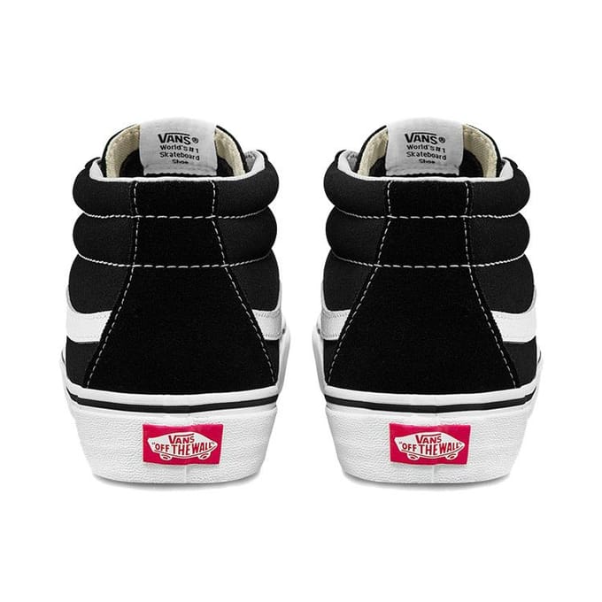 Vans Sk8-Mid Zwarte Unisex Sneakers True-White VN0A391F6BT 43